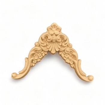 Wood Carving Decorative Corner 12.2cm. X 8.2cm.