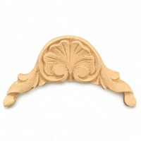 Wood Carving Decorative Corner 9cm. X 3cm.