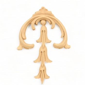 Wood Carved Decorative Decorative Center 13cm. X 9cm.