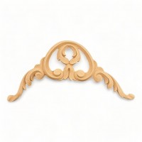 Wood Carving Decorative Corner 11.5cm. X 17cm.