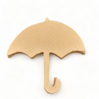 Wood Carved Decorative Umbrella 5.5cm. X 6cm.