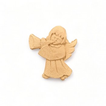Wood Carving Decorative Little Angel 5cm. X 4.4cm.
