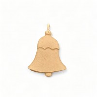 Wood Carving Decorative Bell 3.8cm. X 4.5cm.
