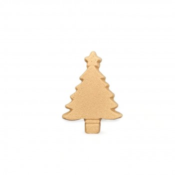 Wood Carved Decorative Christmas Tree 3cm. X 2cm.