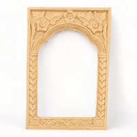 Wooden Sculptural Frame ecclesiastical 10.5cm. X 16cm