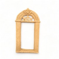 Wood Carving Decorative Frame Door 3.8cm. X 7cm.