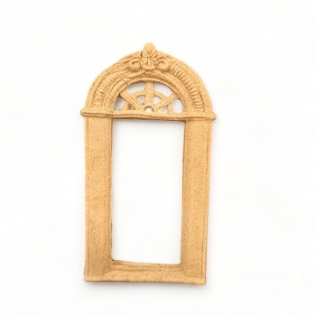 Wood Carving Decorative Frame Door 3.8cm. X 7cm.