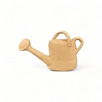 Wood Carved Decorative Watering Can 2.9cm. X 4.5cm.
