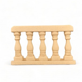 Wood Carved Decorative Railing 6.5cm. X 3.8cm.