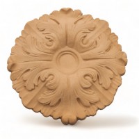 Wood Carving Decorative Rosette Diameter 20cm.
