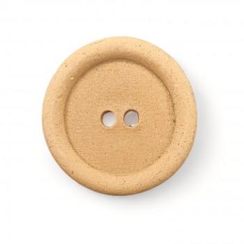 Wood Carved Decorative Button Diameter 5cm.