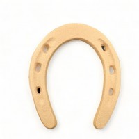 Wood Carved Decorative Horseshoe 9.5cm. X 7.5cm.