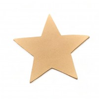 Wood Carved Decorative Star 10.5cm. X10.5cm