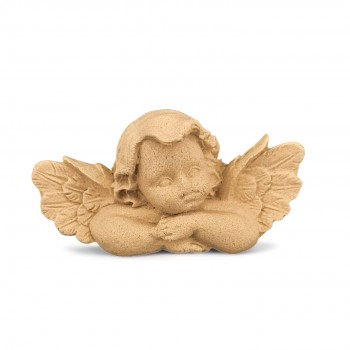 Wood Carving Decorative Little Angel 7cm. X 3.7cm.