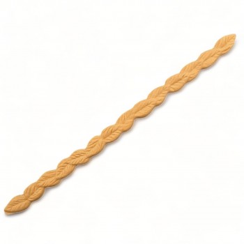 Wood Carving Decorative Trim 17cm. X 1cm.