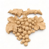 Wood Carved Grape 19cm. X 19cm