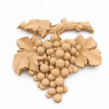 Wood Carved Grape 19cm. X 19cm