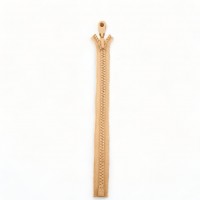 Wood Carved Decorative Zipper 3cm. X 22cm.