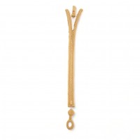 Wood Carved Decorative Zipper Set of 3 Pieces 14.5cm. X 2cm.