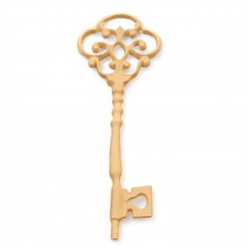Wood Carving Decorative Key 23.6cm. X 8.7cm.