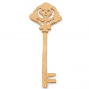 Wood Carving Decorative Key 26.5cm. X 9cm.