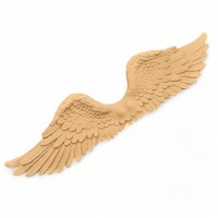 Wood Carved Angel Wings 41.5cm. X 10cm.