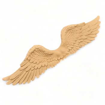 Wood Carved Angel Wings 41.5cm. X 10cm.