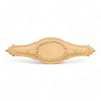 Wood Carving Decorative Sign 11cm. X 3cm