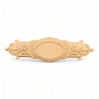 Wood Carving Decorative Sign 11cm. X 3.2cm.