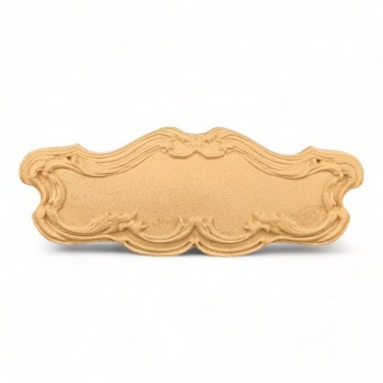Wood Carving Decorative Sign 11cm. X 4cm.