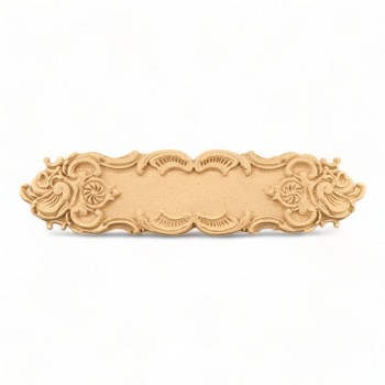 Wood Carved Decorative Sign 11.5cm. X 2.9cm
