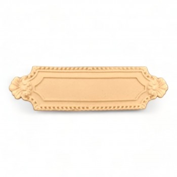 Wood Carved Decorative Sign 11.5cm. X 3cm