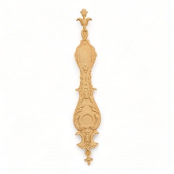 Wood Carved Decorative Column 18.5cm. X 3.5cm.