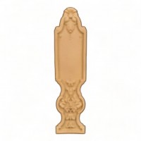 Wood Carved Decorative Column 14cm. X 3.5cm.