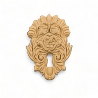 Wood Carving Decorative Lock 6.5cm. X 4cm.