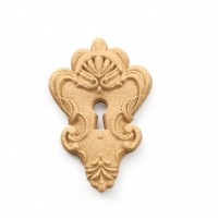 Wood Carving Decorative Lock 3cm. X 4.5cm.