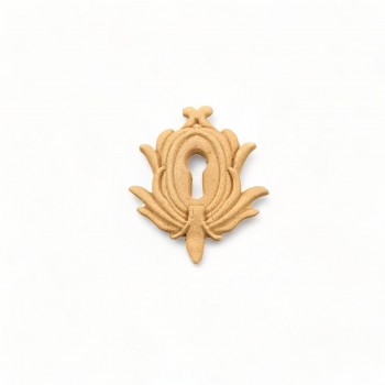 Wood Carving Decorative Lock 3.5cm. X 3cm.