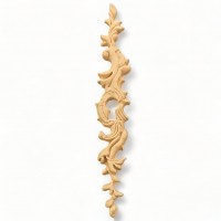Wood Carving Decorative Lock 11cm. X 1.5cm.