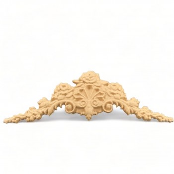 Wood Carving Decorative Center 10.5cm. X 3.1cm.