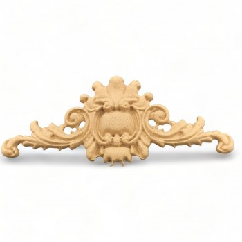 Wood Carving Decorative Center 9.8cm. X 4cm.