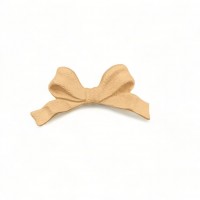 Wood Carved Decorative Bow 7.5cm. X 4cm.