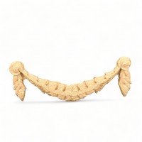 Wood Carving Decorative Center 6.5cm. X 2cm.