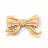 Wood Carved Bow 10cm. X 5.5cm.