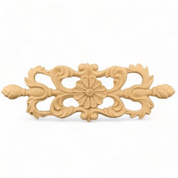 Wood Carving Decorative Center 12.2cm. X 2.2cm