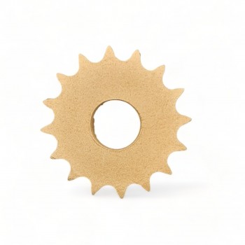 Wood Carved Decorative Gear Diameter 5cm.