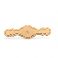 Wood Carving Decorative Lock 10cm. X 3cm.