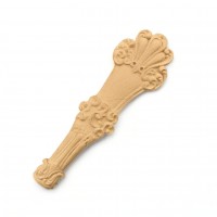 Wood Carved Decorative Column 13.5cm. X 4.3cm.