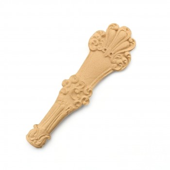 Wood Carved Decorative Column 13.5cm. X 4.3cm.
