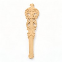 Wood Carved Decorative Column 16cm. X 4.3cm