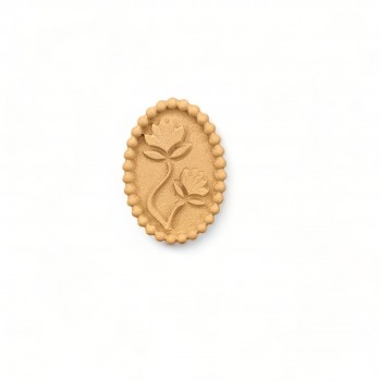 Wood Carving Decorative 4.5cm. X 3.2cm